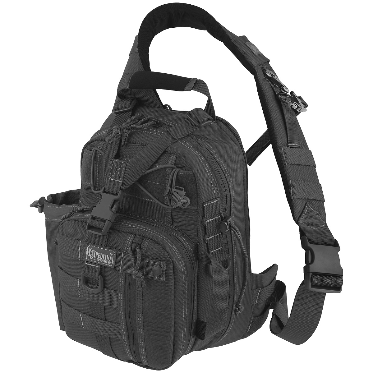 Maxpedition Noatak Gearslinger Black Shoulder Bags Military 1st