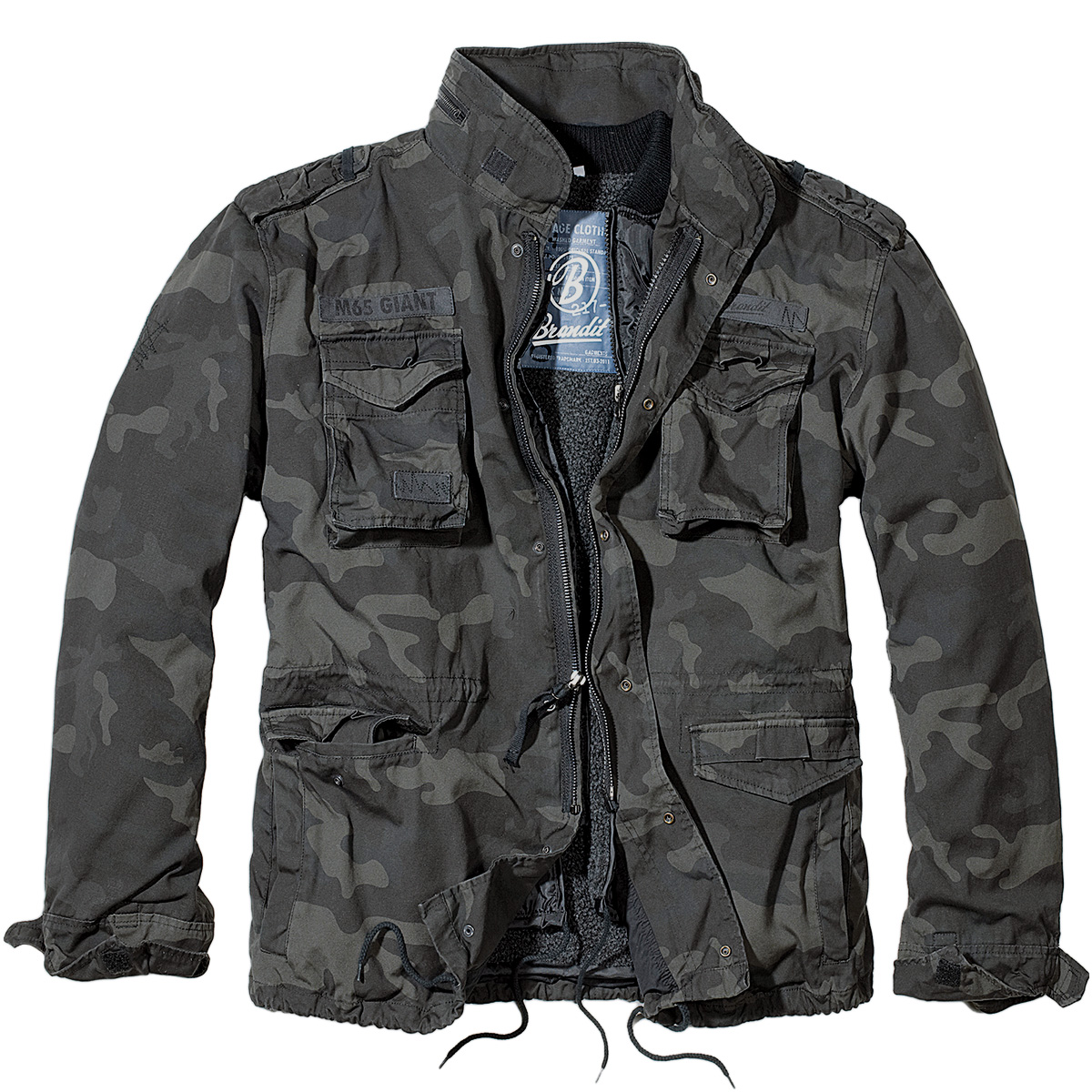 Brandit M-65 Giant Jacket Dark Camo | M65 | Military 1st