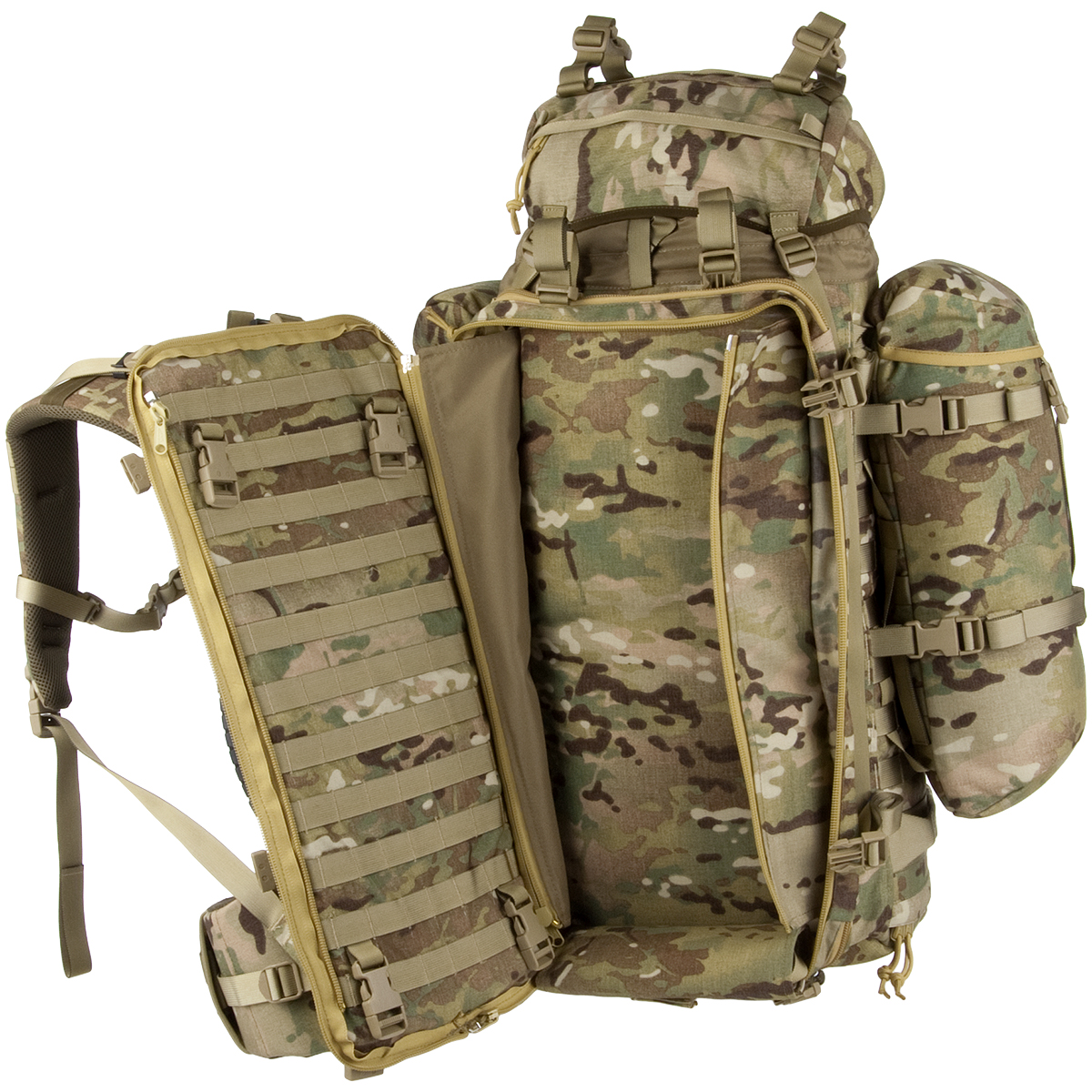 Wisport Shotpack 65L Military Sniper Rucksack Range Shooting Backpack ...