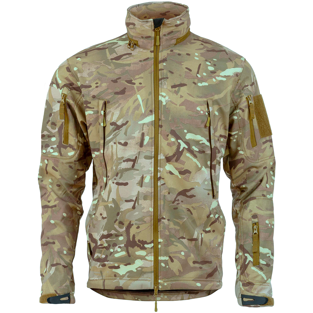 Veste Militaire Multicam Imperméable – Parka Tactique Coupe-vent Chaud Pour Homme (camouflage)