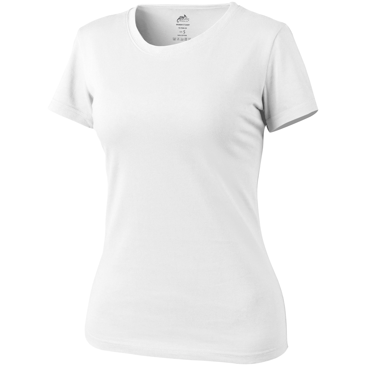 Helikon Women's T-Shirt Gym Fitness Active Gear Casual Everyday Basic Top White