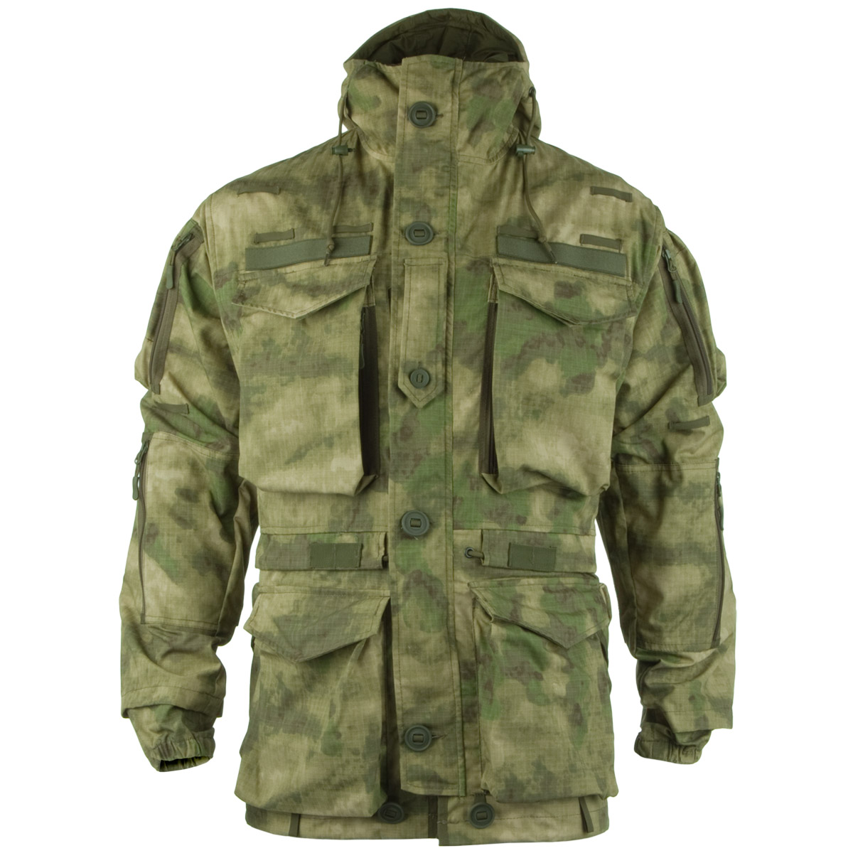 Teesar Army Smock Generation II Mens Hooded Jacket Long Coat MIL-TACS ...