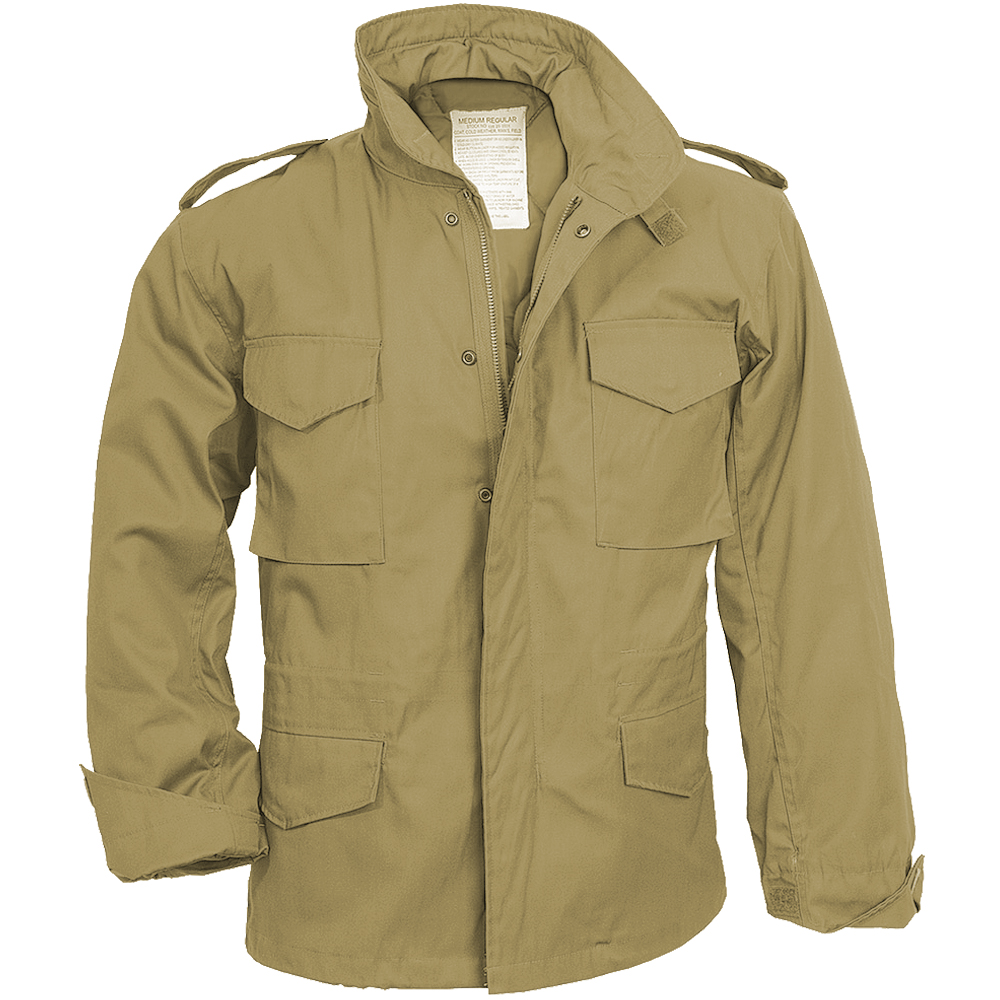 Beige military coat sale