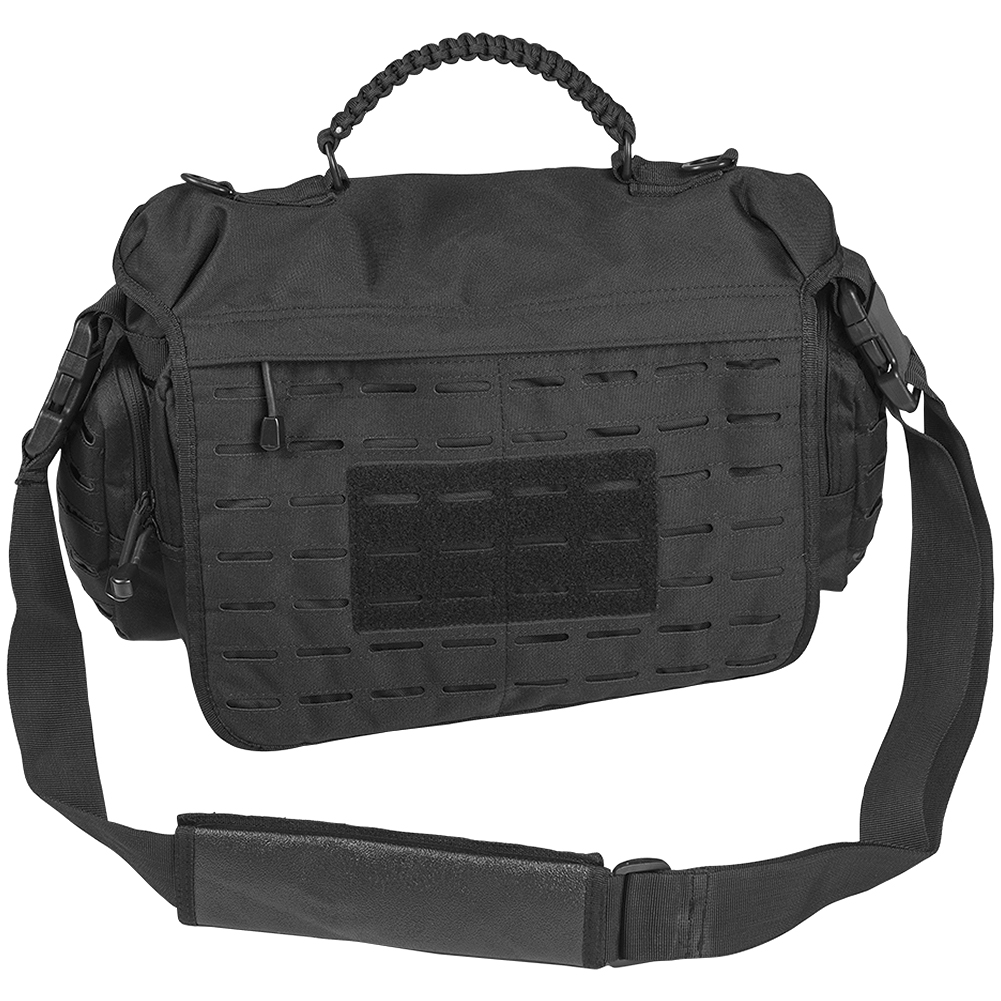 Mil Tec Tactical Paracord Bag Large Shoulder Satchel Pack Molle Sentinel Mil Tec Tactical Paracord Bag Large Shoulder Satchel Pack Molle Messenger Black