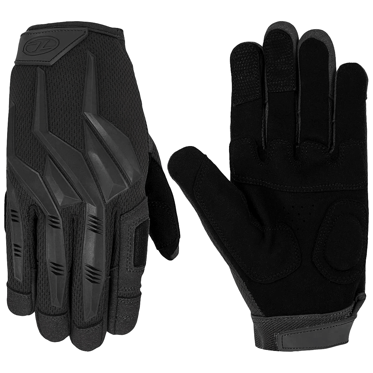 Highlander Forces Raptor Gloves Mens Tactical Military Outdoor Black - Picture 2 of 5