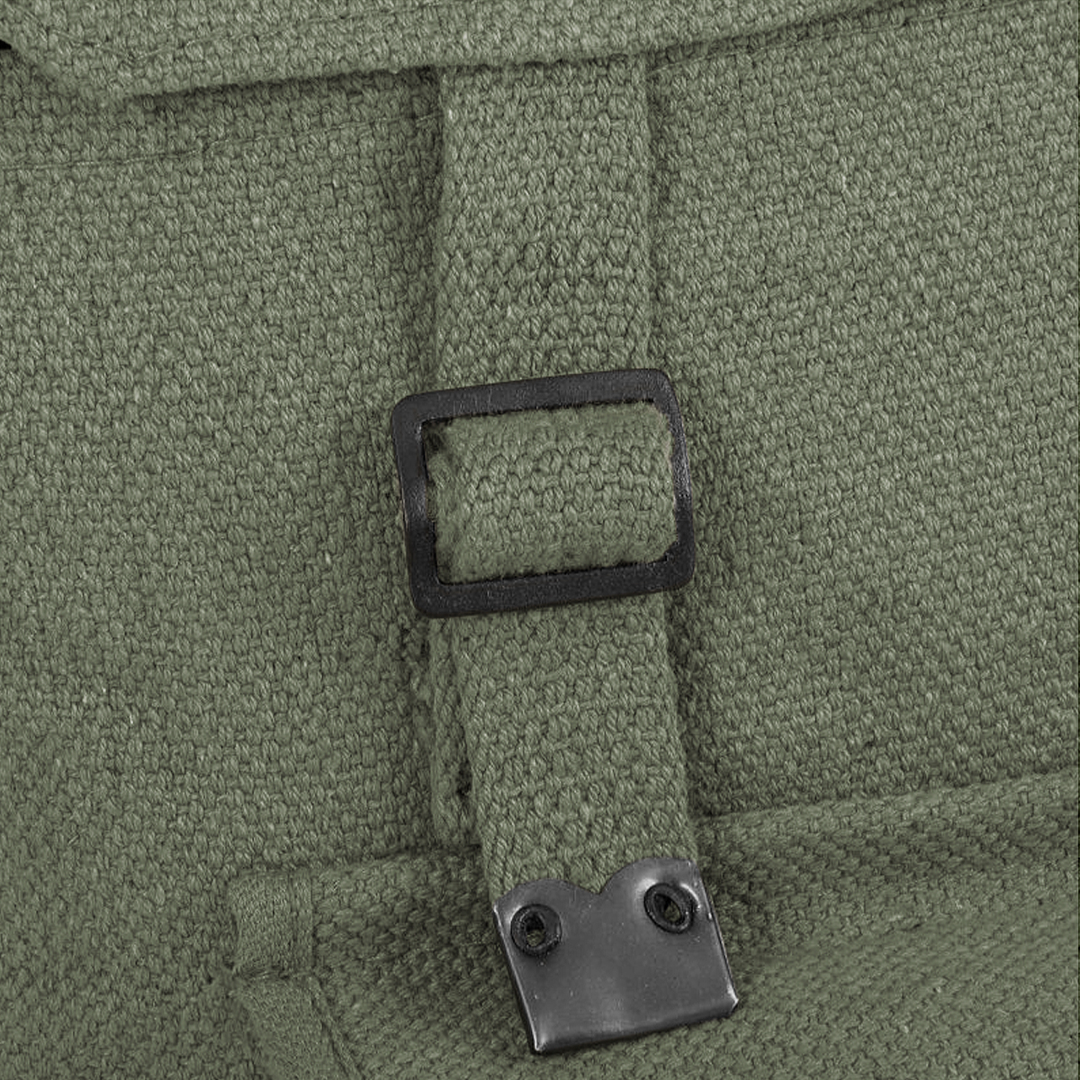 Grand Sac à Dos Highlander Web - Coton Canvas Olive - Vintage - Neuf