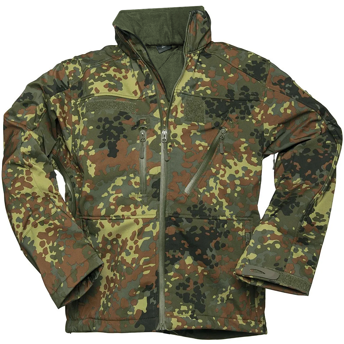 Mil-Tec Softshell Jacket SCU 14 Military Patrol Mens Hooded Coat