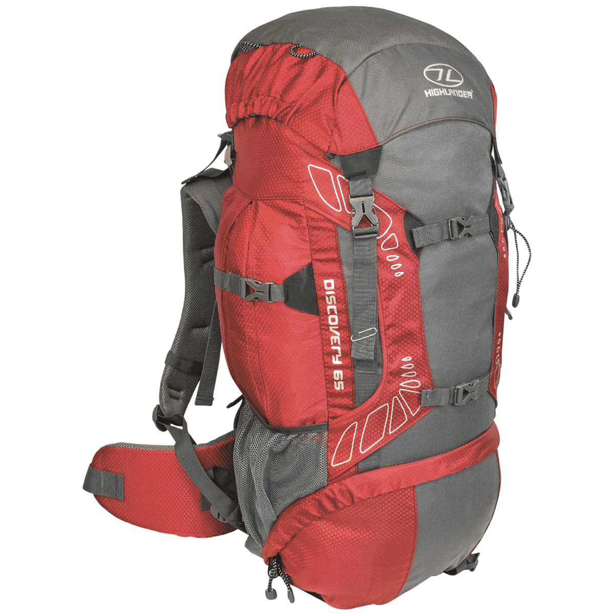 Highlander Discovery 65 Trekking Backpack Travel Pack ...