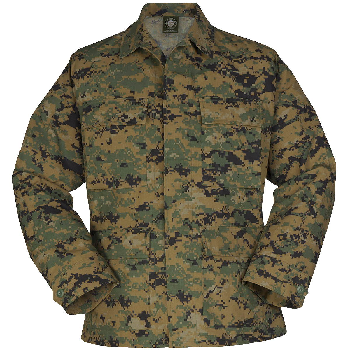 thumbnail image 2 of Mil-Tec US Army BDU Combat Trousers – Digital Woodland Camo (Men's S-XXL) 2 of 5