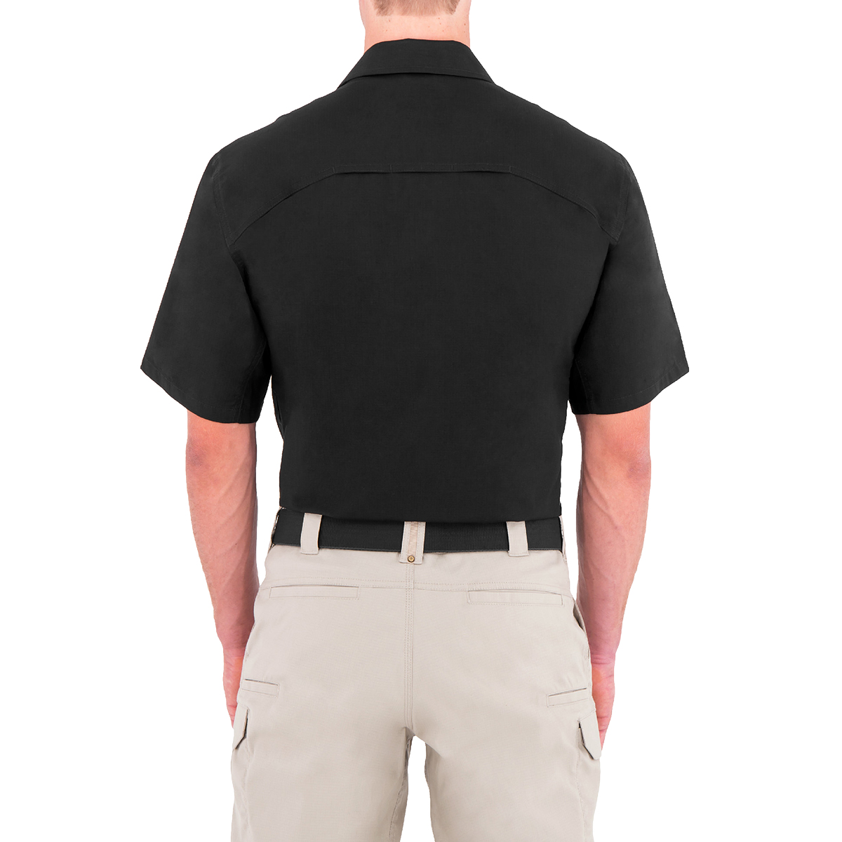 Chemise Tactique First Tactical Manches Courtes - Noir - Taille Homme - Neuf étiquettes