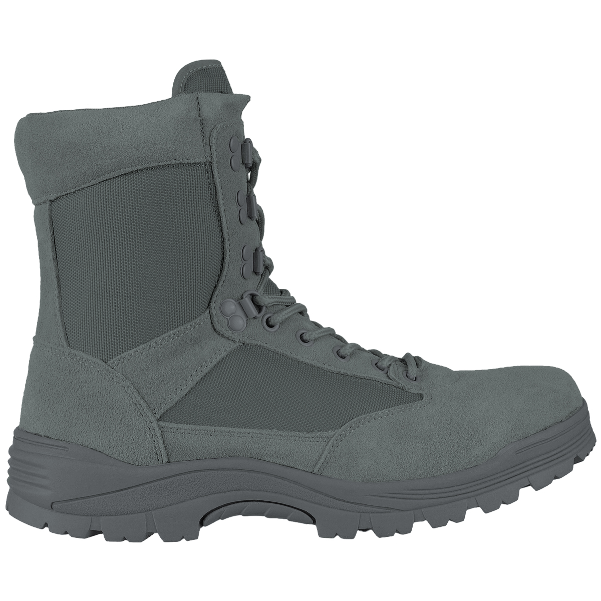 grey zipper boots