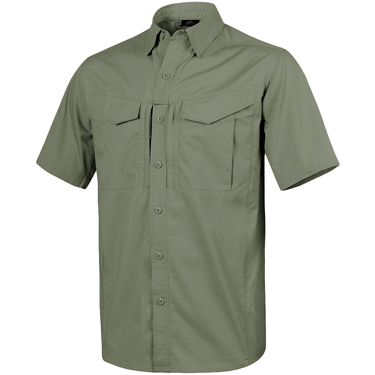 Helikon Defender Mk2 Manga Corta Camisa Patrulla Tactico Hombre Caza Verde Oliva