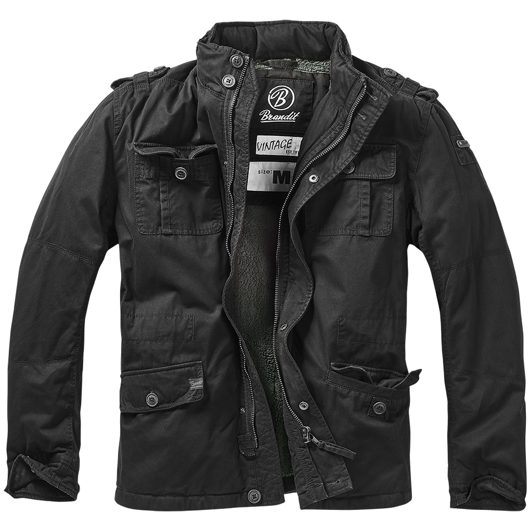 thumbnail image 2 of Brandit Britannia Mens Security Field Jacket Warm Police Travel Coat 2 of 13