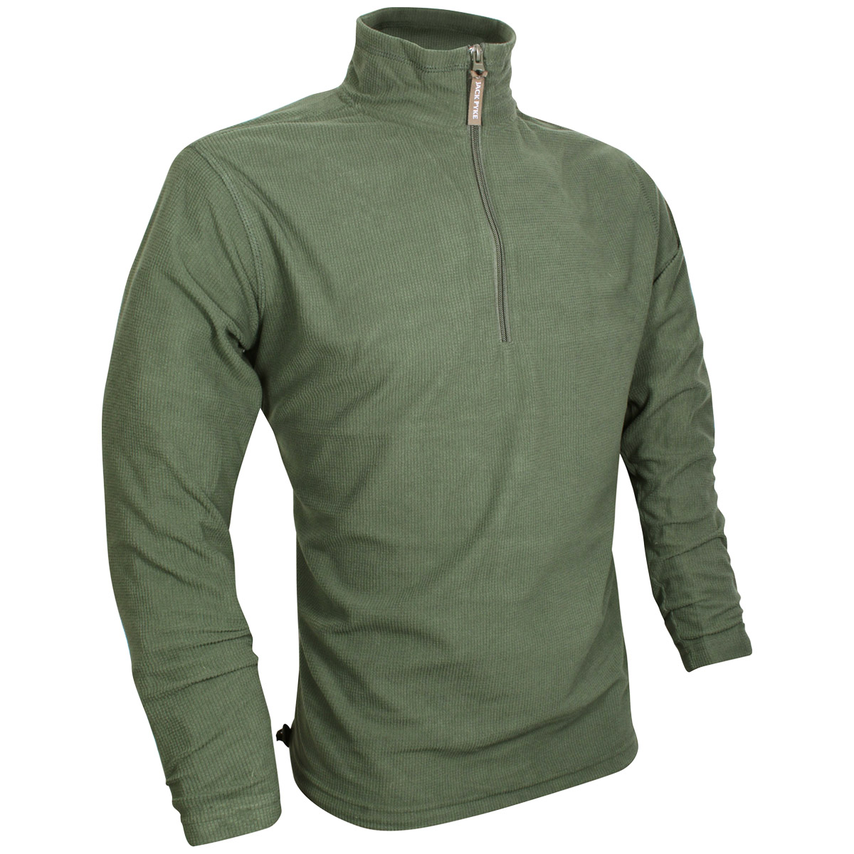 Jack Pyke Lightweight Fleece Top Polar Jacket Mens Hiking Hunting Fishing  Green