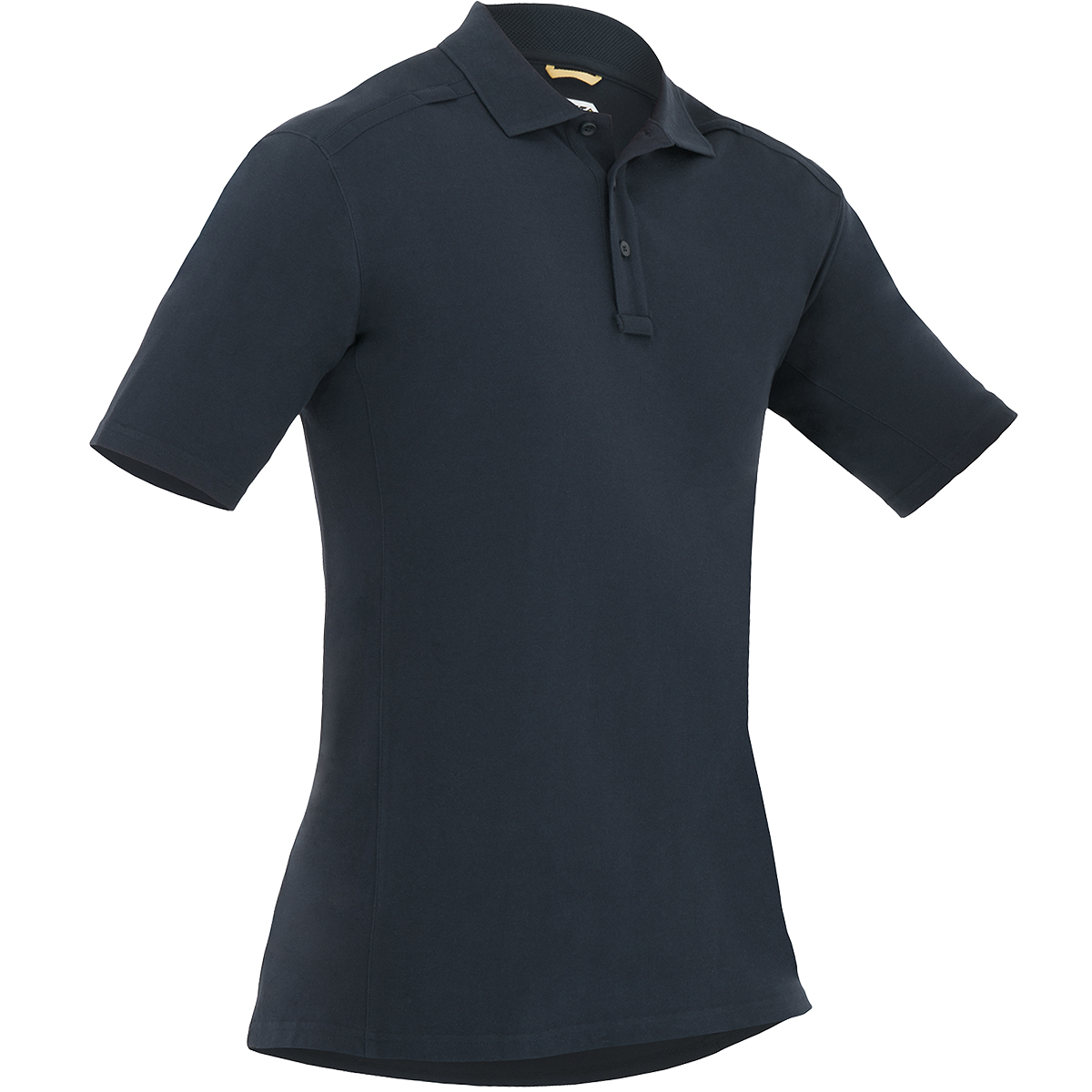 polo shirt with pen pocket on sleeve