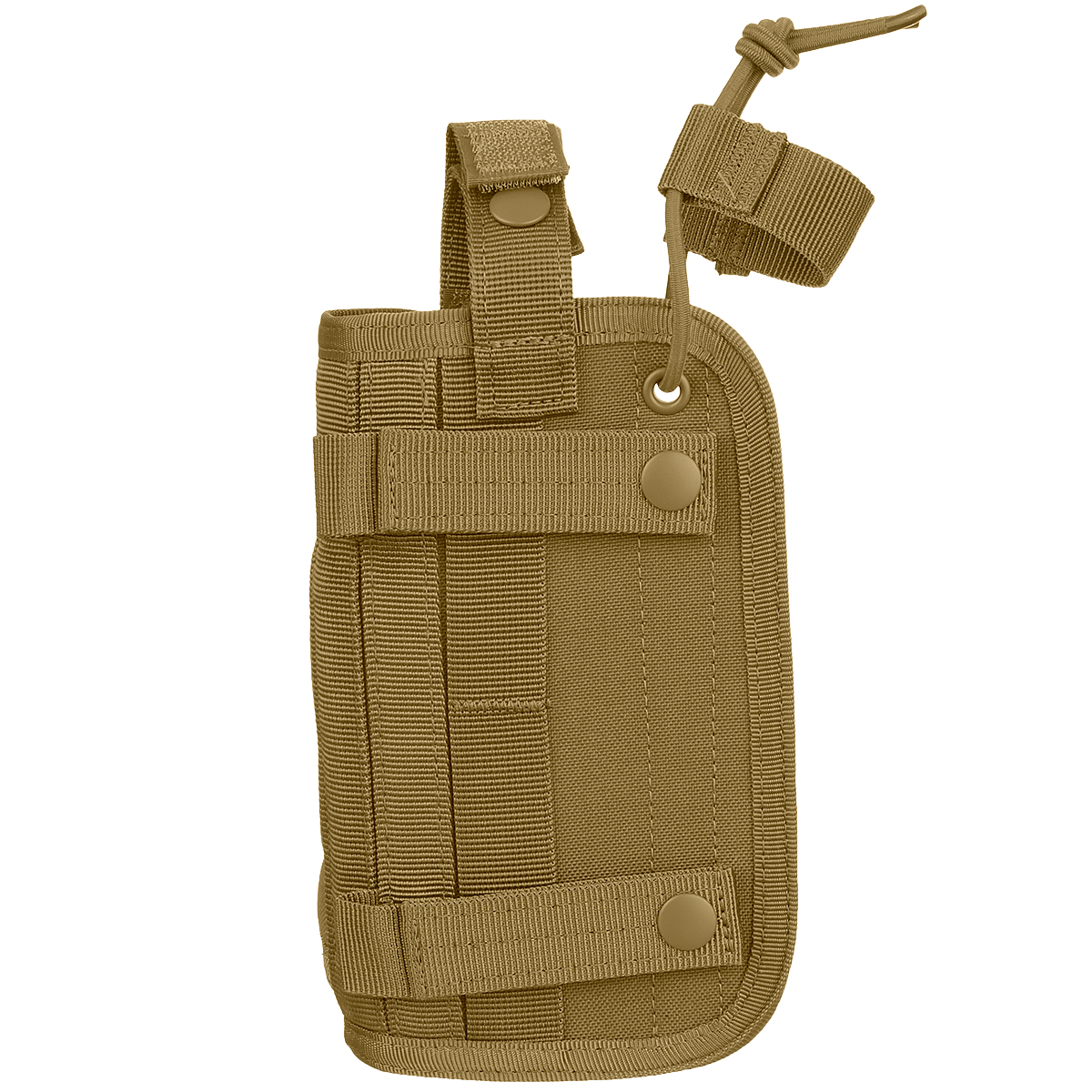 Condor Horizontal Army Pistol Holster Airsoft MOLLE Holder Pouch Coyote