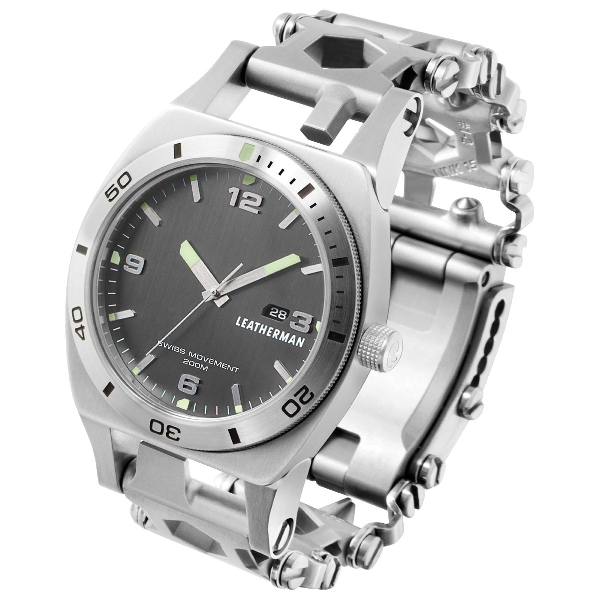 Leatherman Tread Tempo Watch Stainless | Watches | Military 1st