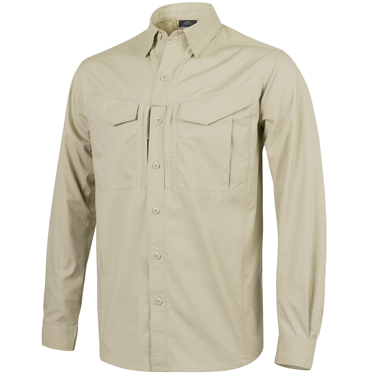 Helikon Defender Mk2 Shirt Long Sleeve Mens Work Hunting Airsoft Military Khaki