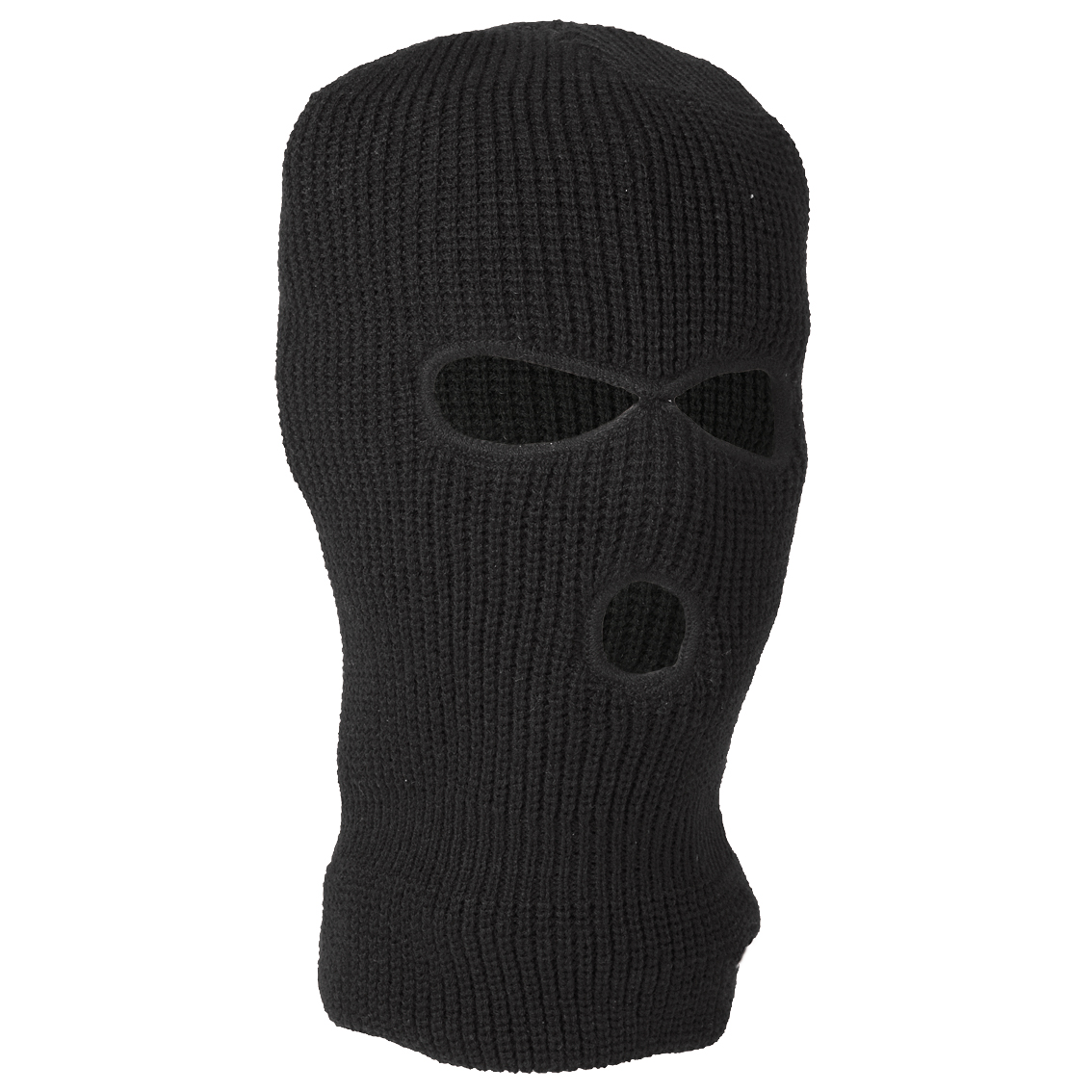 MFH 3 Hole Balaclava Acrylic Black | Balaclavas | Military 1st