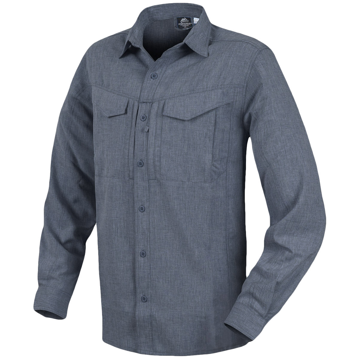 Helikon-Tex Defender Mk2 Gentleman Hombres Manga Larga Camisa Seguridad Negro