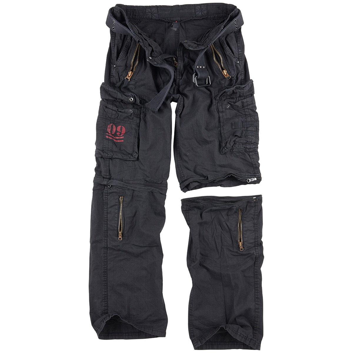 Surplus Raw Vintage Royal Outback Trousers Cargo Zip off /& Shorts in One