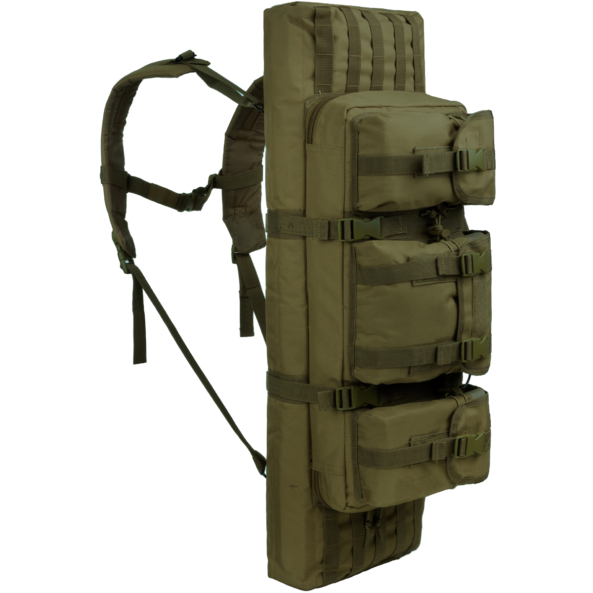 Sac D'arme Moyen Mil-Tec – Étui Tactique Pour Fusil – Olive – Polyester – Neuf