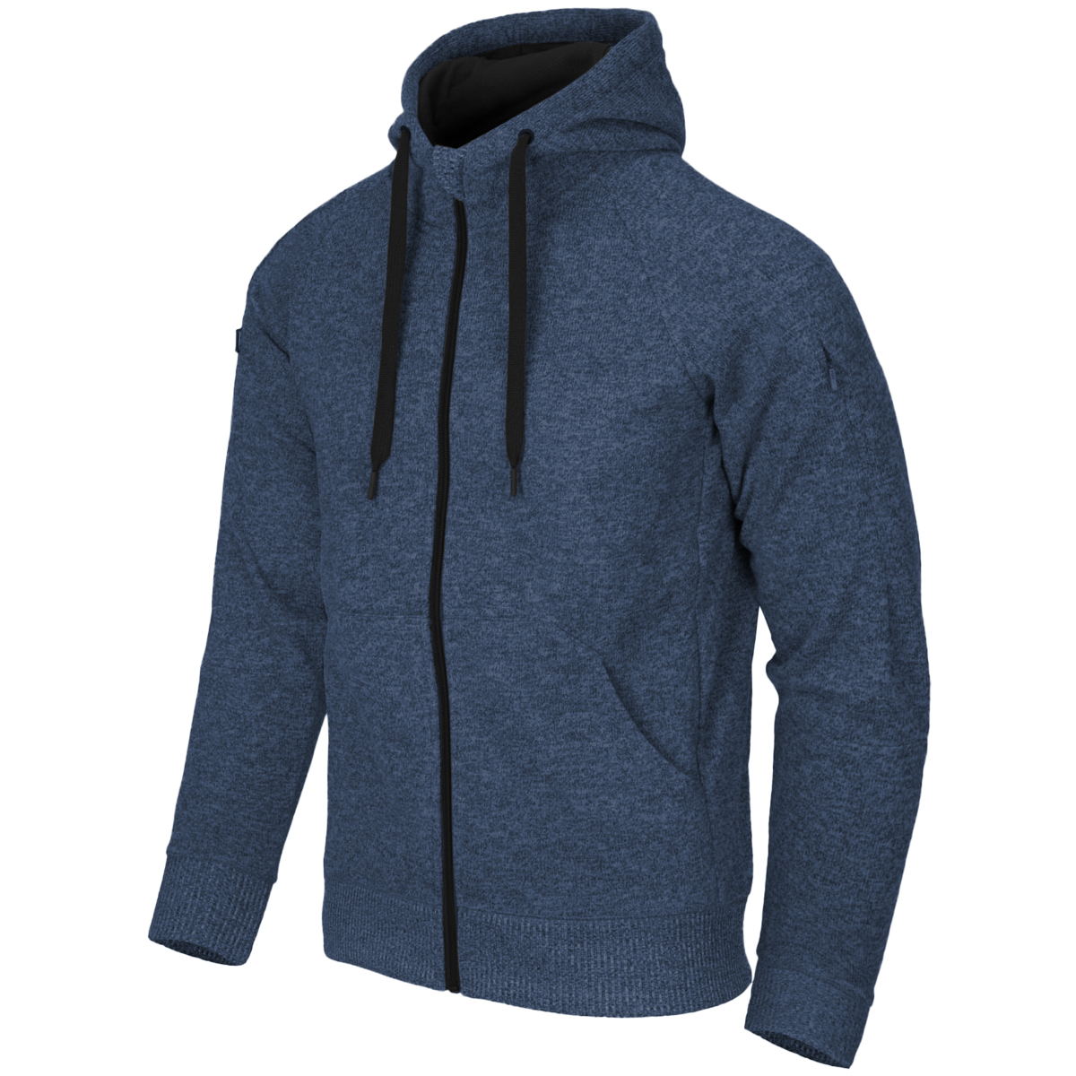 Helikon-Tex Covert Tactisch Capuchon Trui Full Zip Melange Light Tan maat L (EU)/M (US