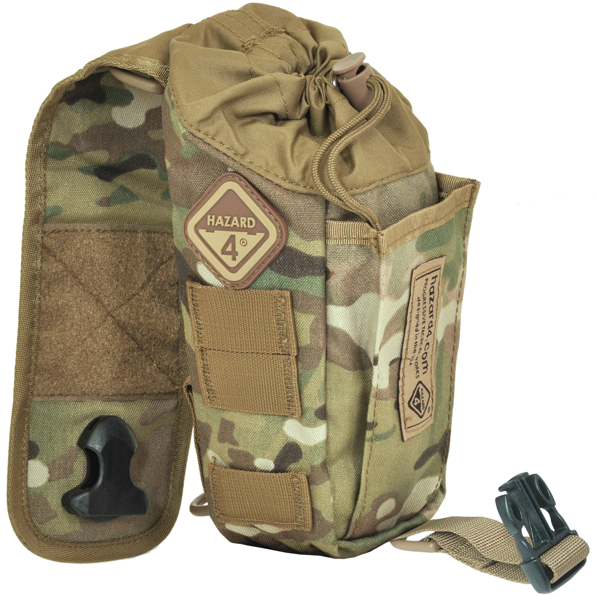 Tactical Bottle Carrier Hazard 4 Flip Bottle & Magazine Pouch