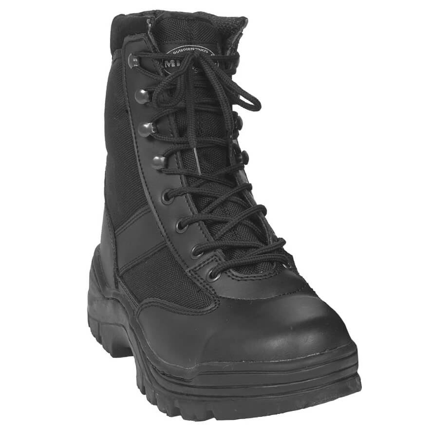 Seguridad Táctico Combate Policía Patrulla Negro Hombres Botas Excursionismo - Imagen 2 de 11