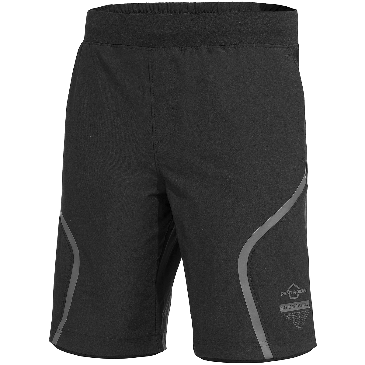 Pentagon Draco Coach Pantalones Hombre Cortos Rutina De Ejercicio Gimnasio Negro