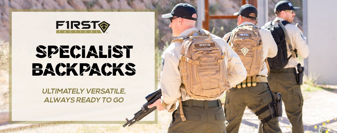 First Tactical Specialist Backpacks