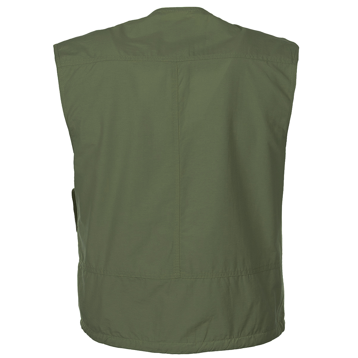 Gilet De Pêche Yellowstone Homme 2XL - Vert - Multi-poches Fermeture éclair - Camping Randonnée