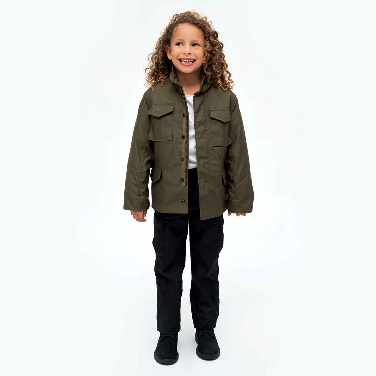 Brandit Kids M-65 Standard Jacket Field Jacket Warm Parka
