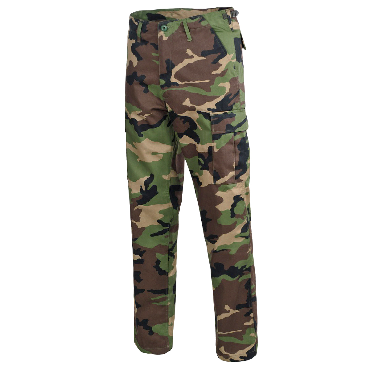 MFH Heren US BDU Bermuda Shorts Zwart maat L