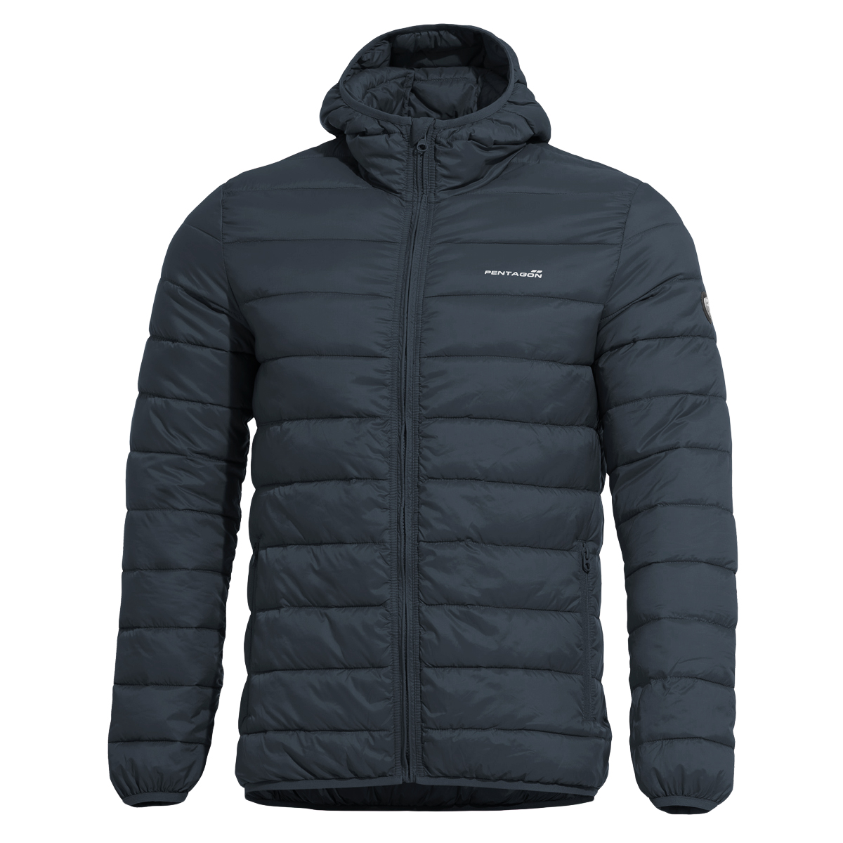 Pentagon Aurora Puffer Jacket Lightweight Hooded Insulated Coat Midnight Blue - Picture 2 of 9