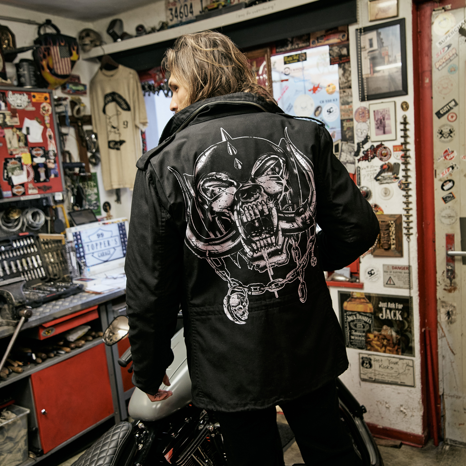 Leather Jacket Brandit Bronx Jacket Black Brandit Men's Black