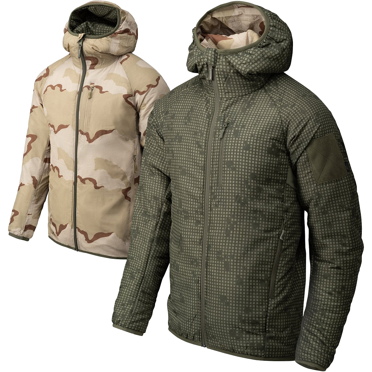 Helikon Veste à capuche Wolfhound - US Woodland
