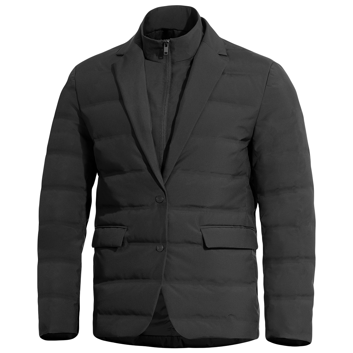 Chaqueta Pentagon Alpha Down Blazer Hombre Abrigo Elegante Cálido Negro - Imagen 2 de 9