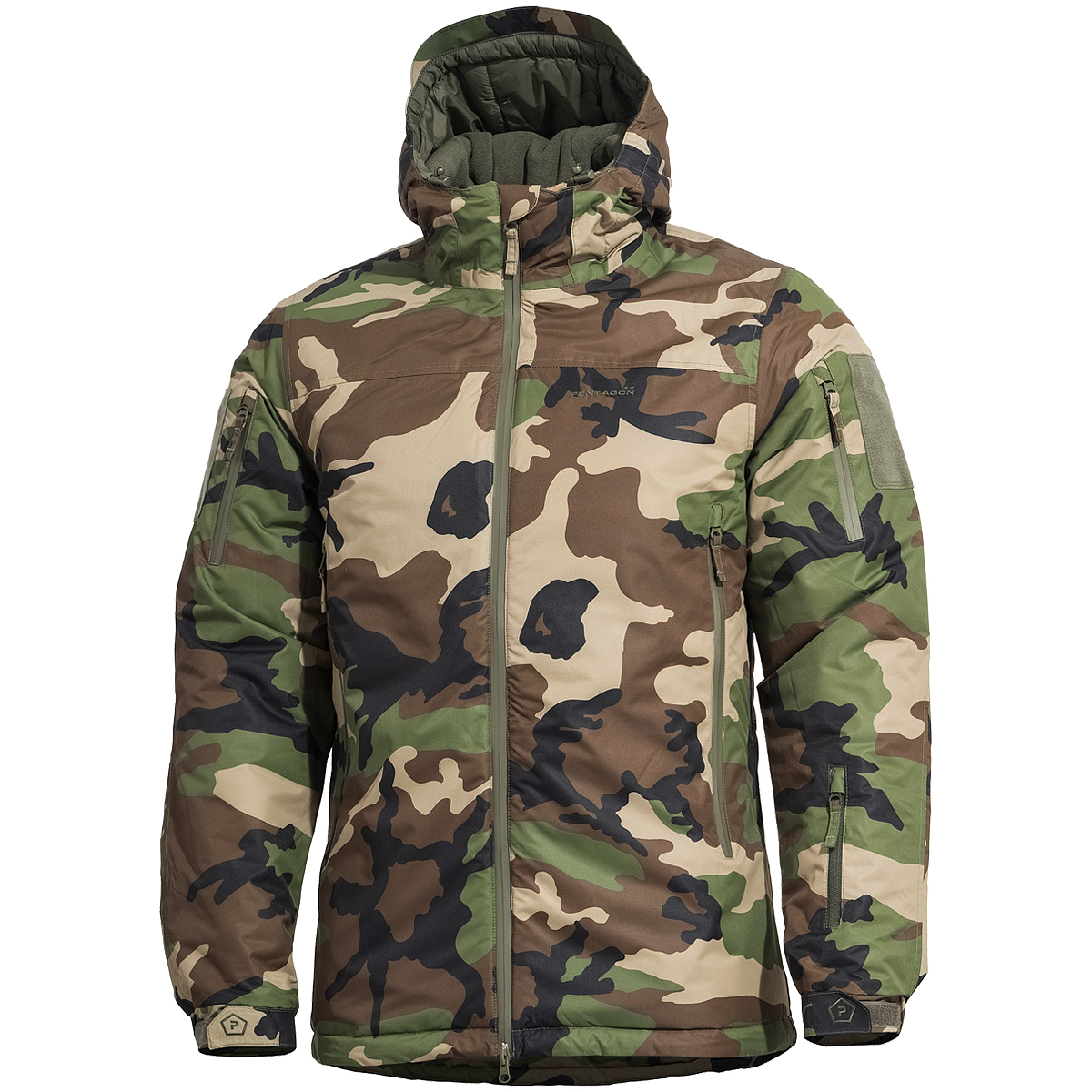 Veste Softshell Tactique 101 INC (woodland) - La Tranchée Militaire