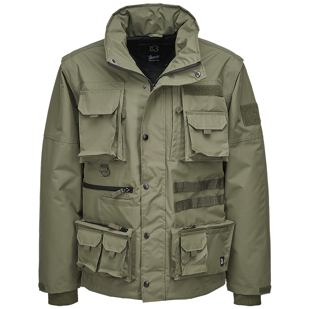 Brandit Superior Jacket Mens Rain Coat Vest Waterproof Hiking