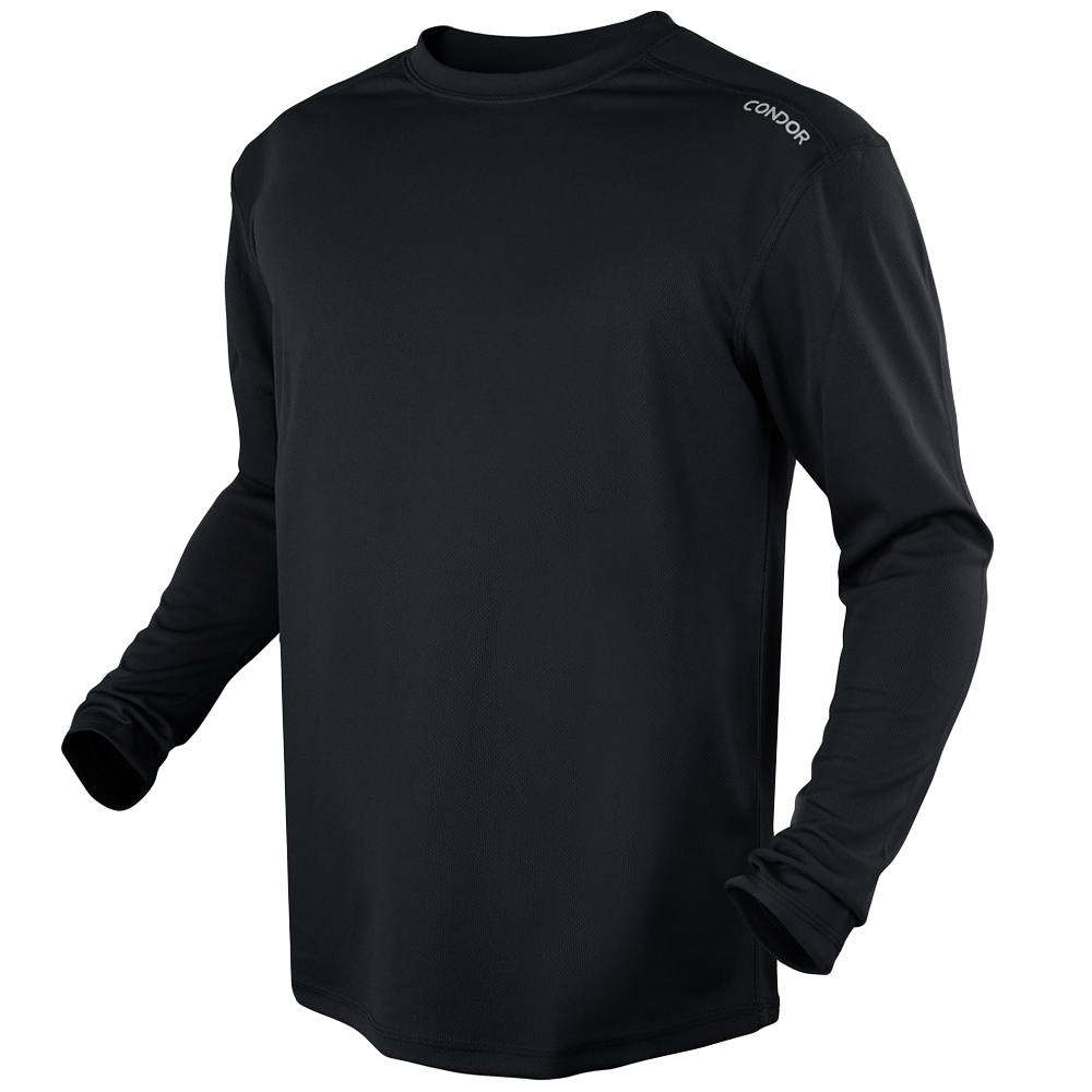 Condor Maxfort Long Sleeve Training Base Layer Top Mens Training Black - Picture 2 of 6