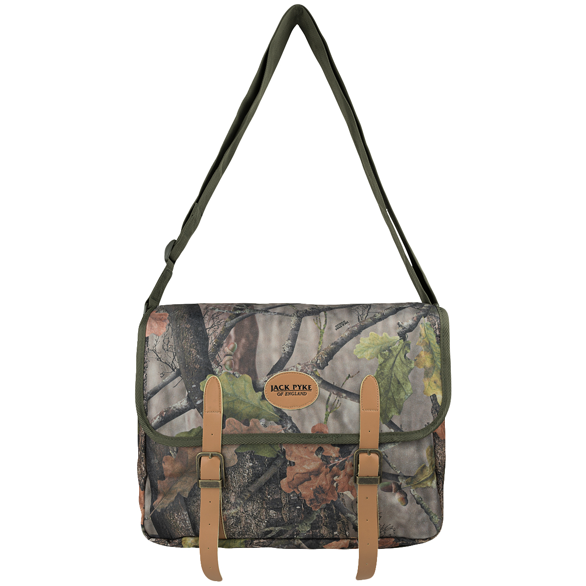 Jack Pyke Lockvogel-Zubehör Tasche – English Oak, 120 Liter, 600D Cordura, Gepolsterte Träger, Mit Patronenhalter