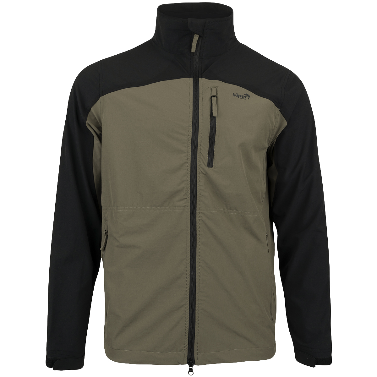 Viper Lightweight Softshell Jacket Mens Tactical Coat Combat Military Green - Picture 2 of 7