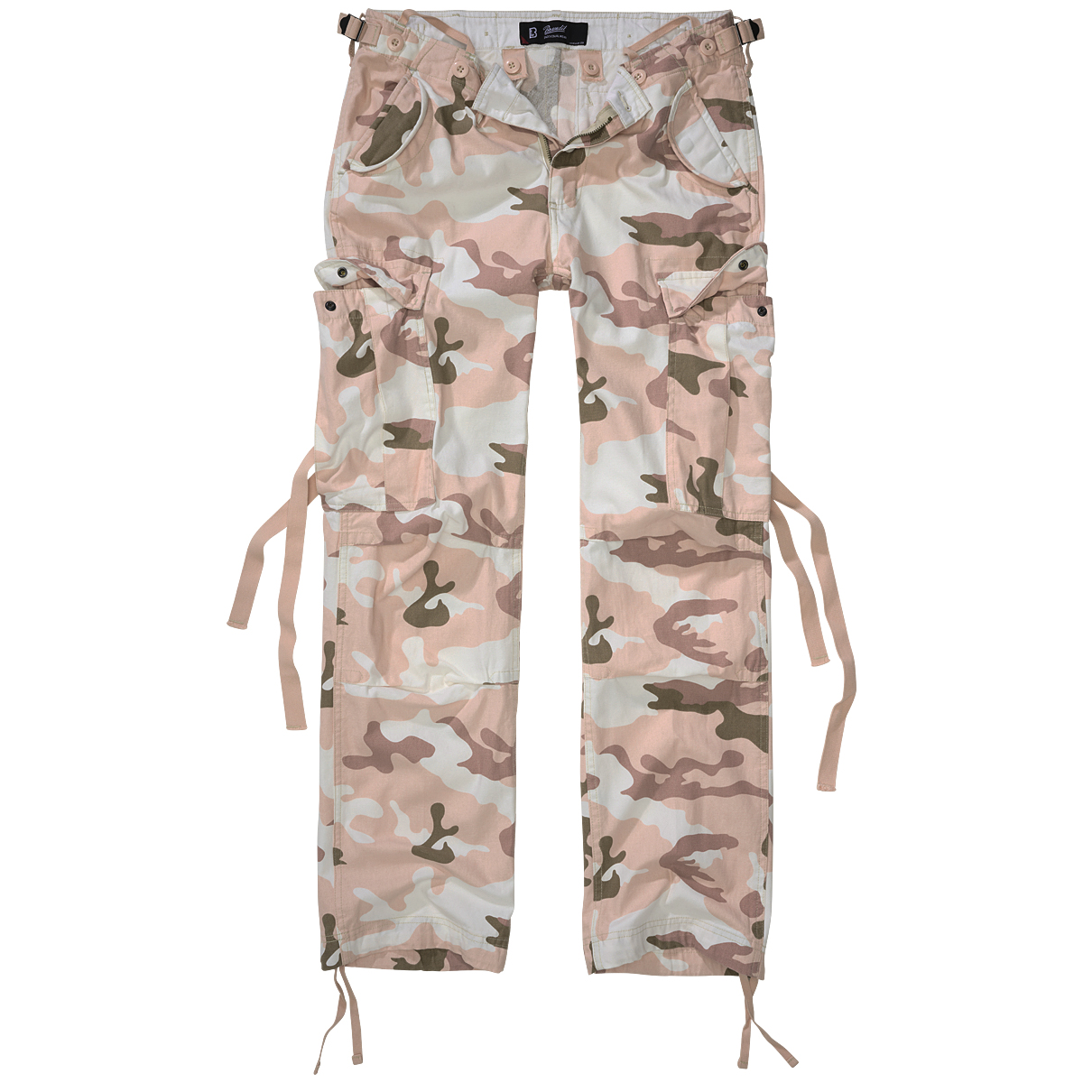 Brandit M-65 Ladies Trousers Womens Military Utility Combat Candy Camo - Picture 2 of 11