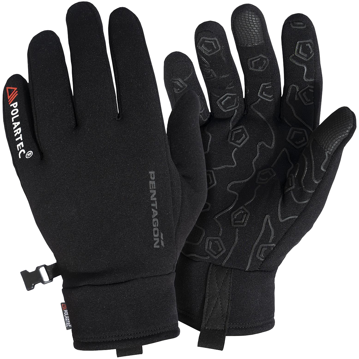 Pentagon Ursus Power Stretch Polartec Gloves Mens Warm Winter Black