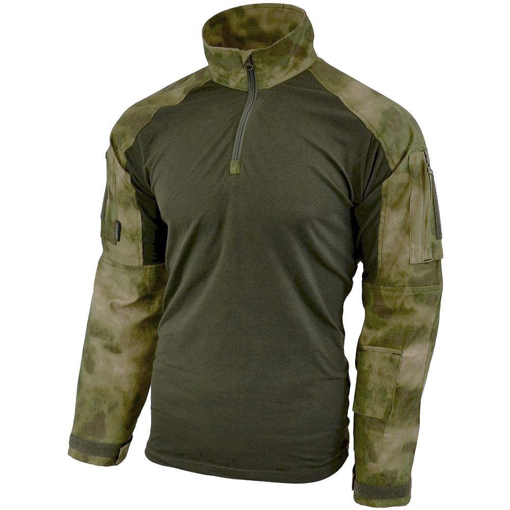 Texar Combat Shirt Mens Long-Sleeve Military Army Tactical FG-Cam - Picture 2 of 6