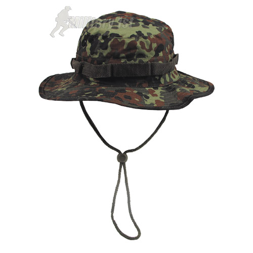 Casquette Bush Boonie Armée Style GI - 100% Coton Ripstop Kaki - Taille Unique Homme - Marque MFH