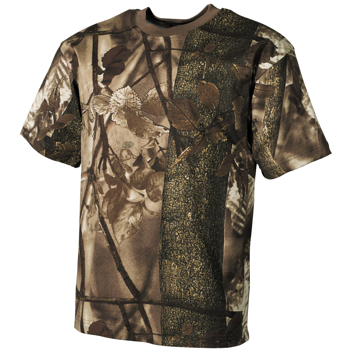 Cacciatori Caccia Camouflage T-Shirt Top 100% Cotton Hombres Tee Vero Albero Bro