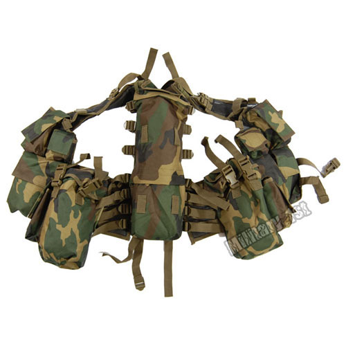 SOUTH AFRICAN ARMY TACTICAL COMBAT ASSAULT PATROL AIRSOFT MILITARY VEST WEBBING - Picture 12 of 12