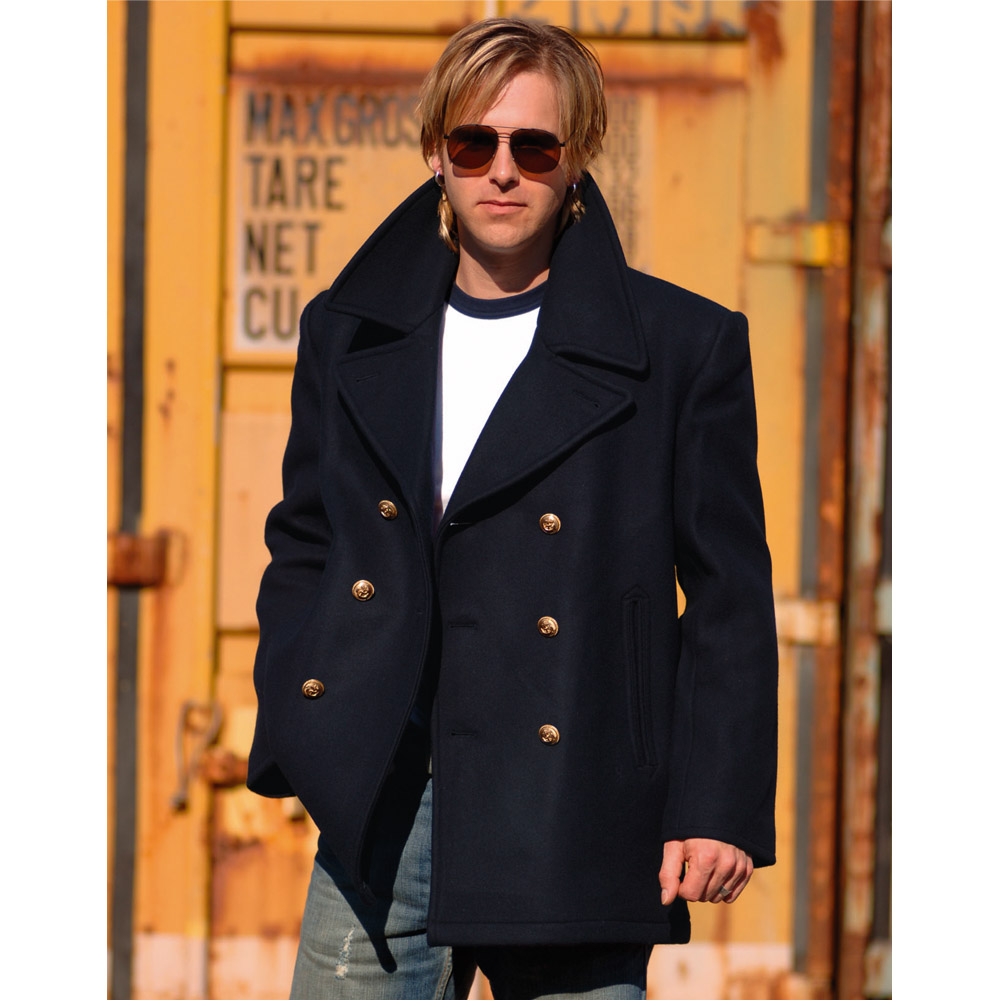 German Marine Colani Pea Coat Navy | Coat | Military 1st